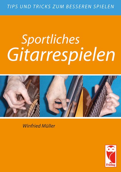 Sportliches Gitarrespielen