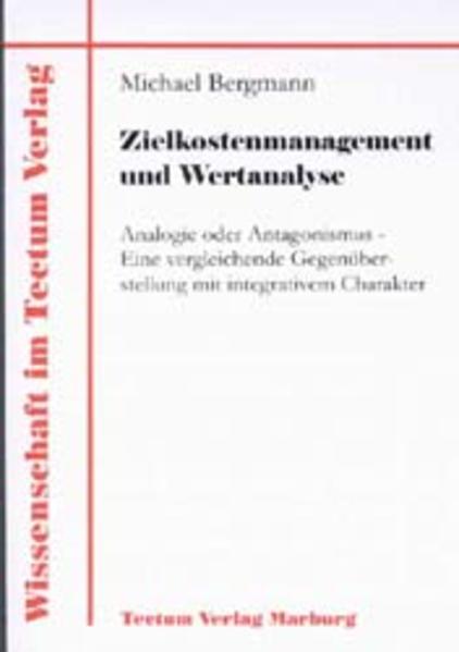 Zielkostenmanagement und Wertanalyse
