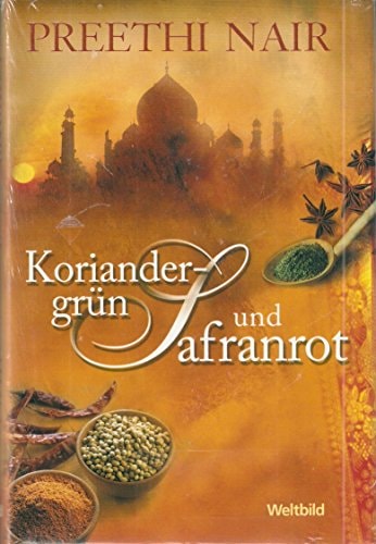 Koriandergrün und Safranrot - bk165