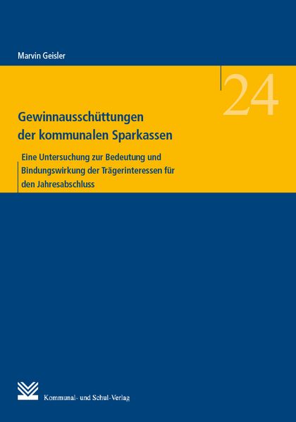 Gewinnausschüttungen der kommunalen Sparkassen