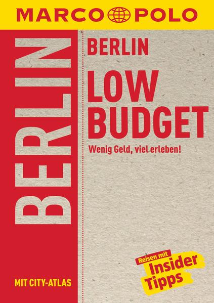 MARCO POLO LowBudget Reiseführer Berlin