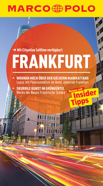 MARCO POLO Reiseführer Frankfurt