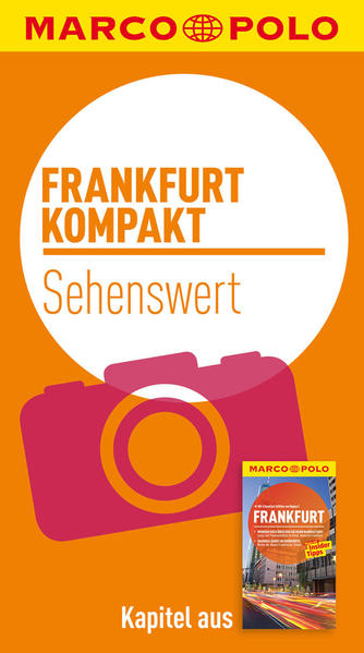 MARCO POLO kompakt Reiseführer Frankfurt - Sehenswertes