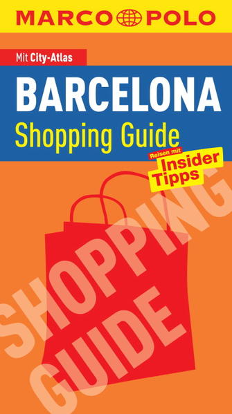 Barcelona. MARCO POLO City Shopping Guide