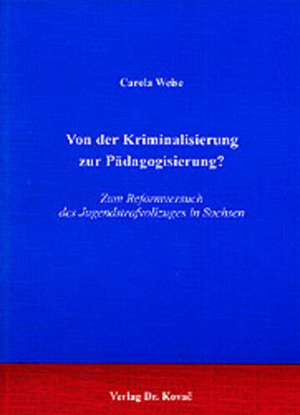 Von der Kriminalisierung zurPädagogisierung?