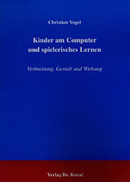 Kinder am Computer und spielerisches Lernen