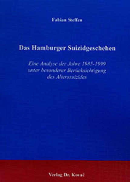 Das Hamburger Suizidgeschehen