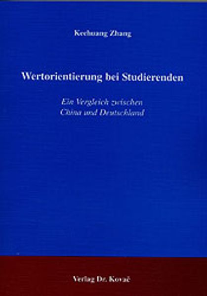 Wertorientierung bei Studierenden