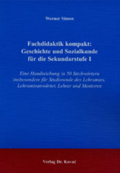 Fachdidaktik kompakt: Geschichte und Sozialkunde für die Sekundarstufe I