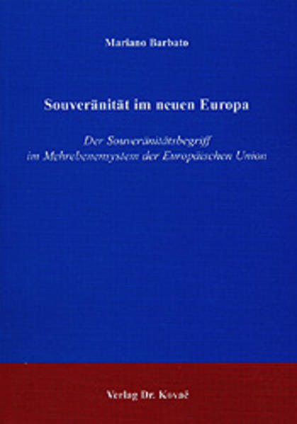 Souveränität im neuen Europa