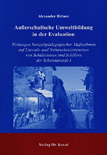Außerschulische Umweltbildung in der Evaluation