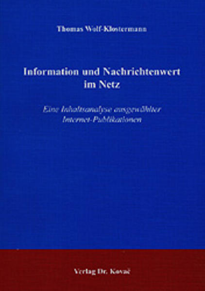 Information und Nachrichtenwert im Netz