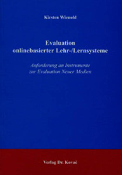 Evaluation onlinebasierter Lehr-/Lernsysteme