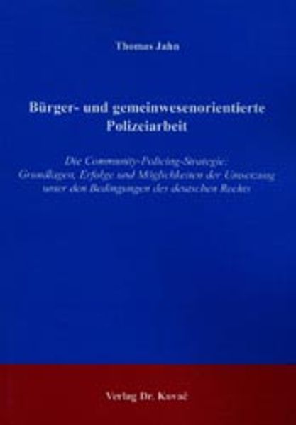 Bürger- und gemeinwesenorientierte Polizeiarbeit