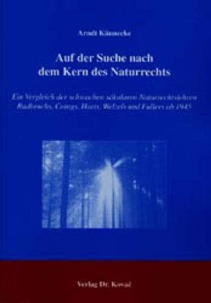 Auf der Suche nach dem Kern des Naturrechts