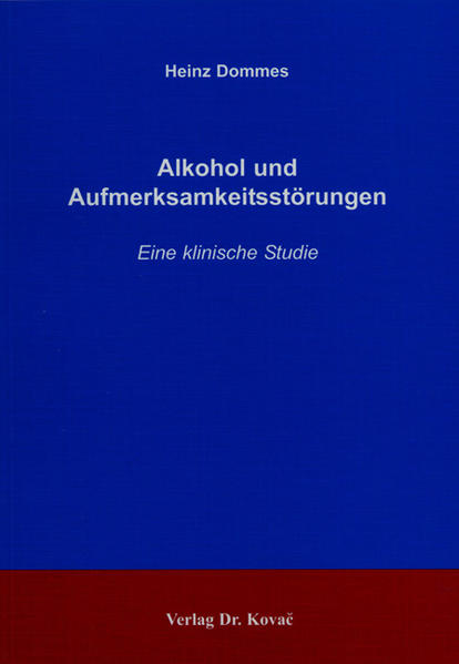 Alkohol und Aufmerksamkeitsstörungen