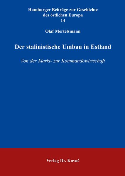 Der stalinistische Umbau in Estland