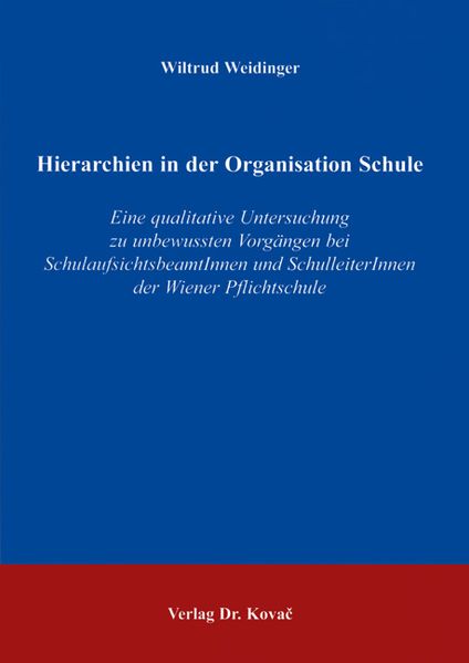 Hierarchien in der Organisation Schule