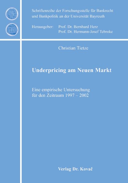 Underpricing am Neuen Markt