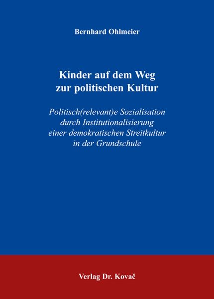 Kinder auf dem Weg zur politischen Kultur