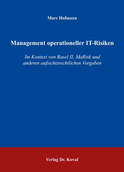 Management operationeller IT-Risiken