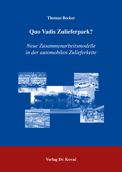 Quo Vadis Zulieferpark?
