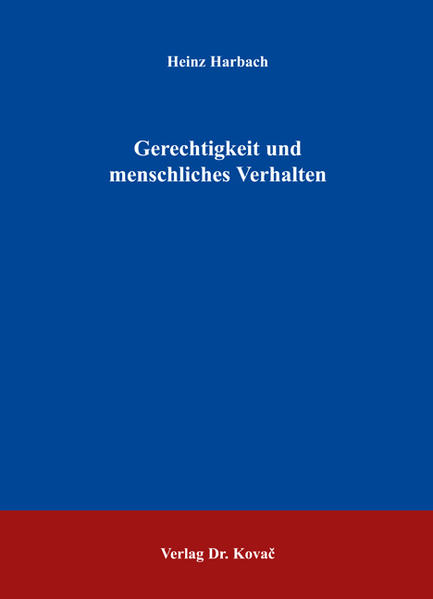 Gerechtigkeit und menschliches Verhalten