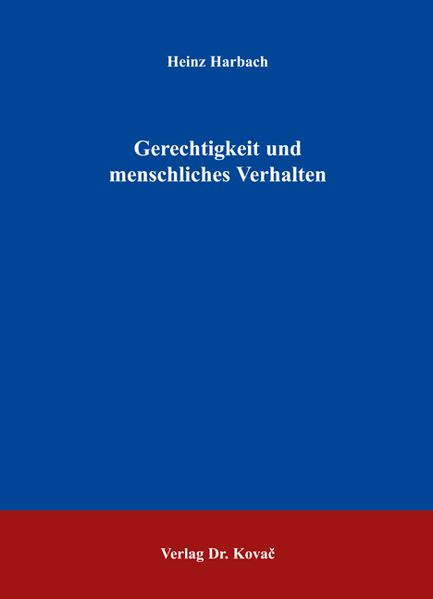Gerechtigkeit und menschliches Verhalten