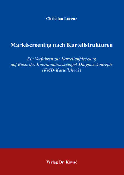 Marktscreening nach Kartellstrukturen