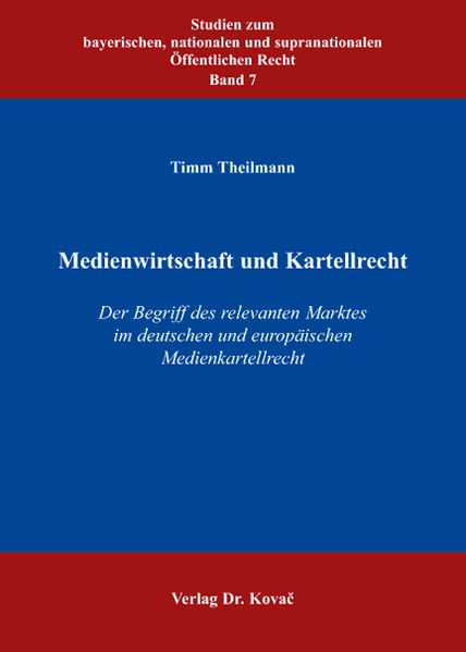 Medienwirtschaft und Kartellrecht