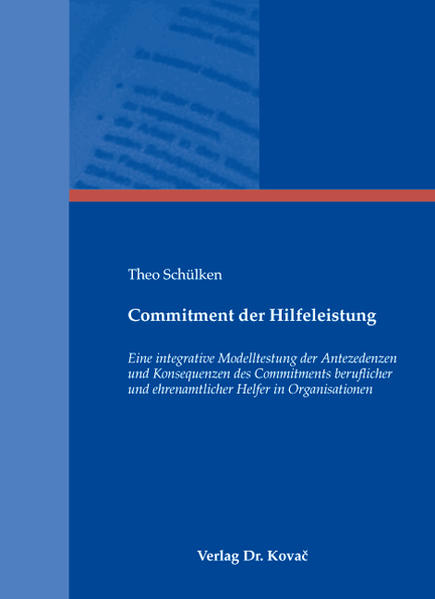Commitment der Hilfeleistung