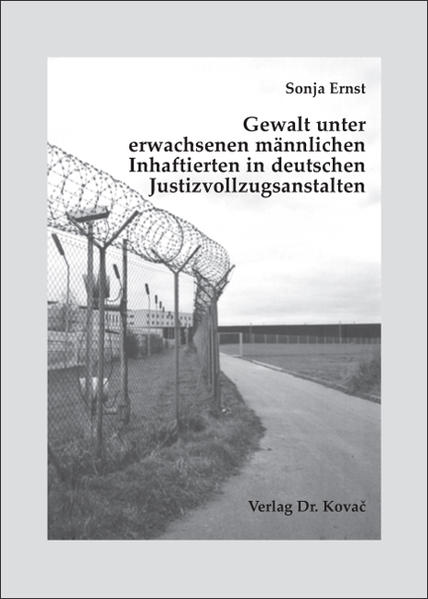 Gewalt unter erwachsenen männlichen Inhaftierten in deutschen Justizvollzugsanstalten