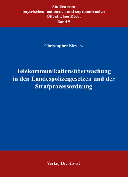 Telekommunikationsüberwachung in den Landespolizeigesetzen und der Strafprozessordnung