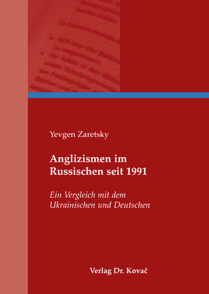 Anglizismen im Russischen seit 1991