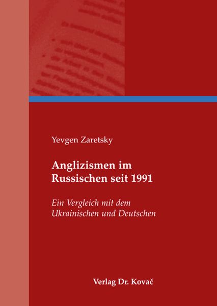 Anglizismen im Russischen seit 1991