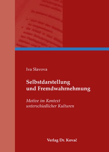 Selbstdarstellung und Fremdwahrnehmung
