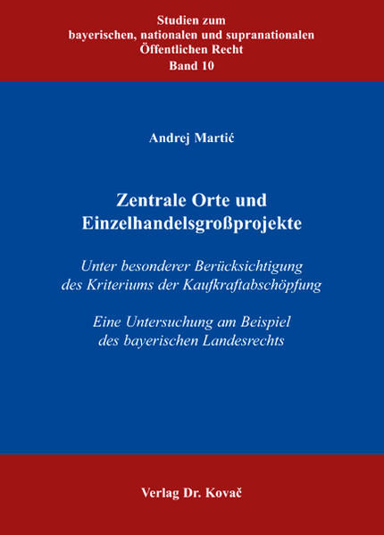 Zentrale Orte und Einzelhandelsgroßprojekte