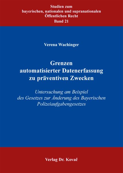 Grenzen automatisierter Datenerfassung zu präventiven Zwecken
