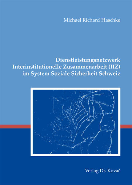 Dienstleistungsnetzwerk Interinstitutionelle Zusammenarbeit (IIZ) im System Soziale Sicherheit Schweiz