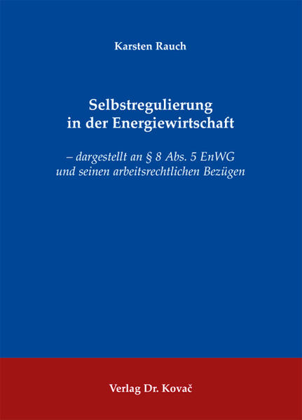 Selbstregulierung in der Energiewirtschaft