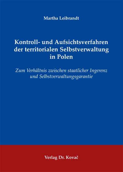 Kontroll- und Aufsichtsverfahren der territorialen Selbstverwaltung in Polen