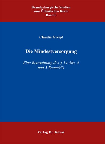 Die Mindestversorgung