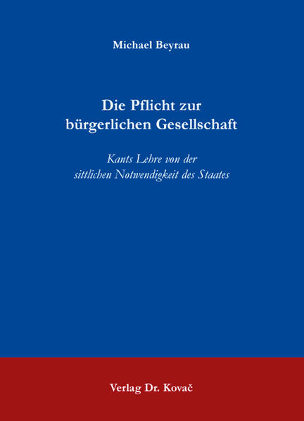 Die Pflicht zur bürgerlichen Gesellschaft