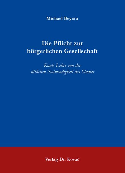 Die Pflicht zur bürgerlichen Gesellschaft