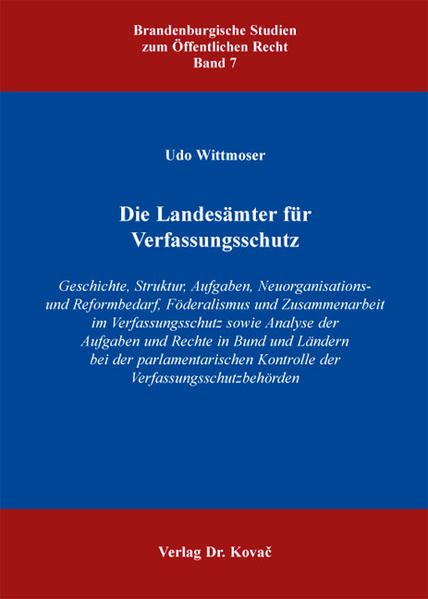 Die Landesämter für Verfassungsschutz