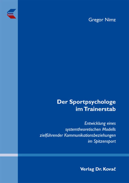 Der Sportpsychologe im Trainerstab