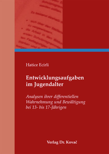 Entwicklungsaufgaben im Jugendalter