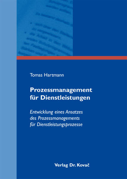 Prozessmanagement für Dienstleistungen
