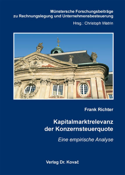 Kapitalmarktrelevanz der Konzernsteuerquote