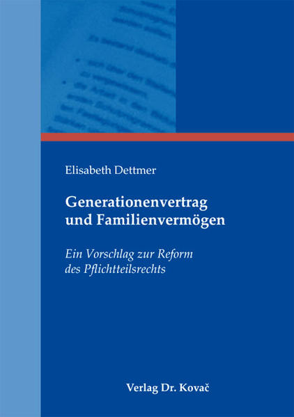 Generationenvertrag und Familienvermögen
